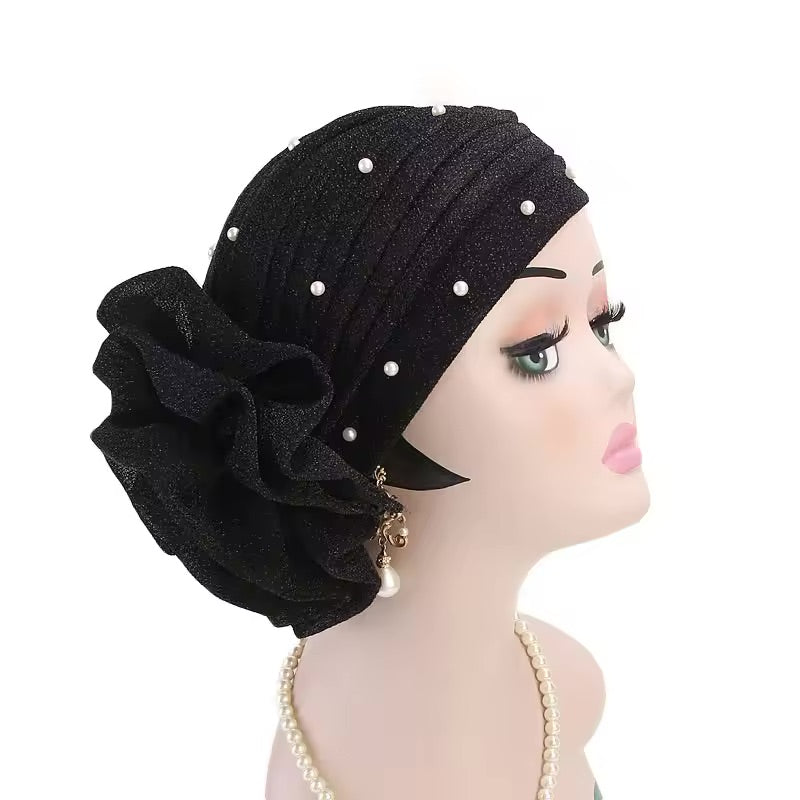 Floral Elegance Turban